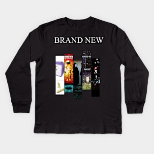 Brand New - Discography Kids Long Sleeve T-Shirt